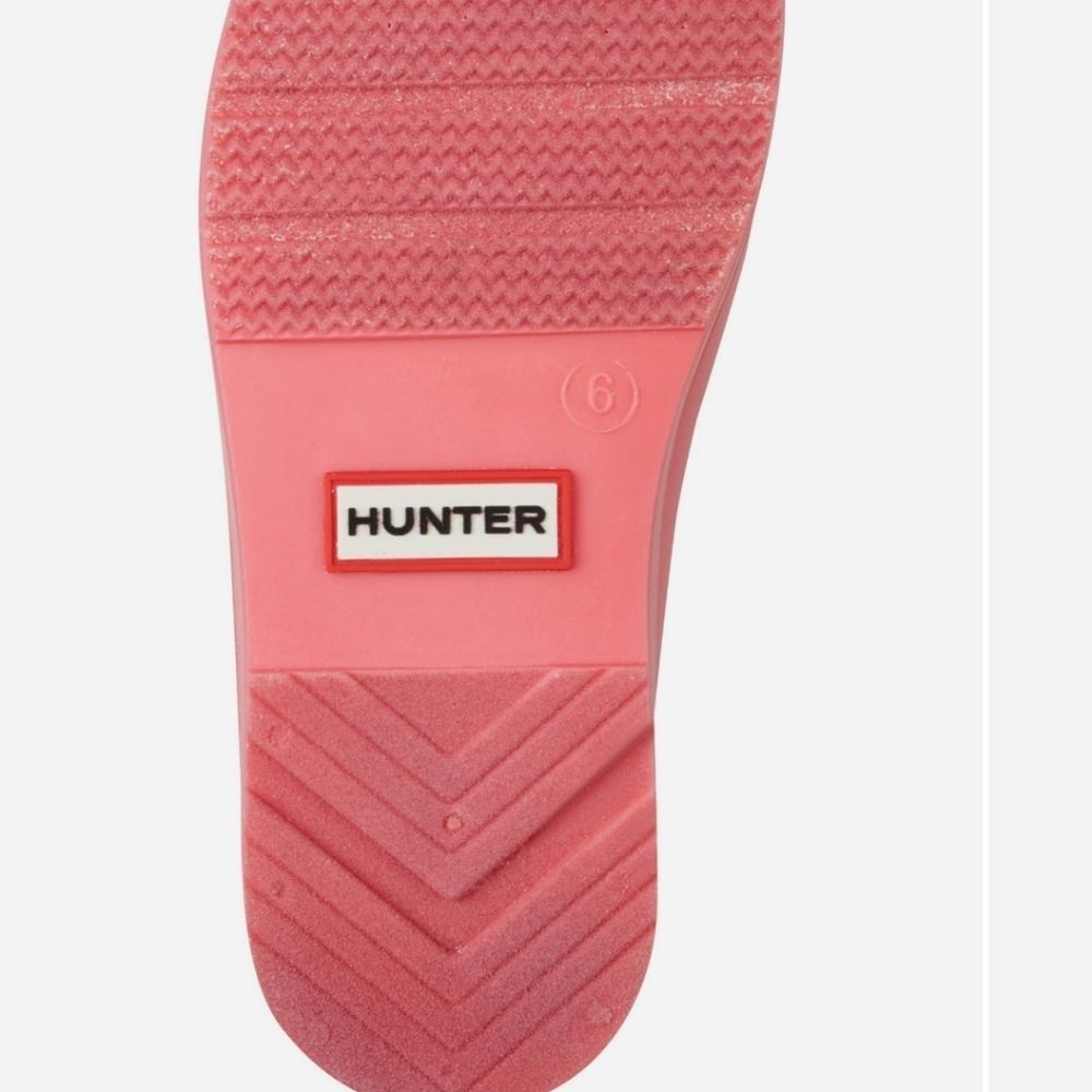 Hunter Tabitha Chelsea Waterproof Rain Boots- Medium Pink - Picture 5 of 11